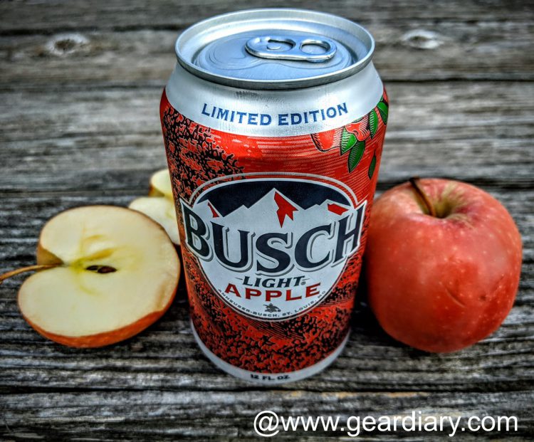 Busch Light Apple: Crisp and Clean on a Hot Summer Day | GearDiary