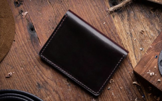 Nomad Shell Cordovan Wallets Celebrate American Craftsmanship and Social Responsibility