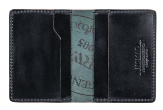 Nomad Shell Cordovan Wallets Celebrate American Craftsmanship and Social Responsibility