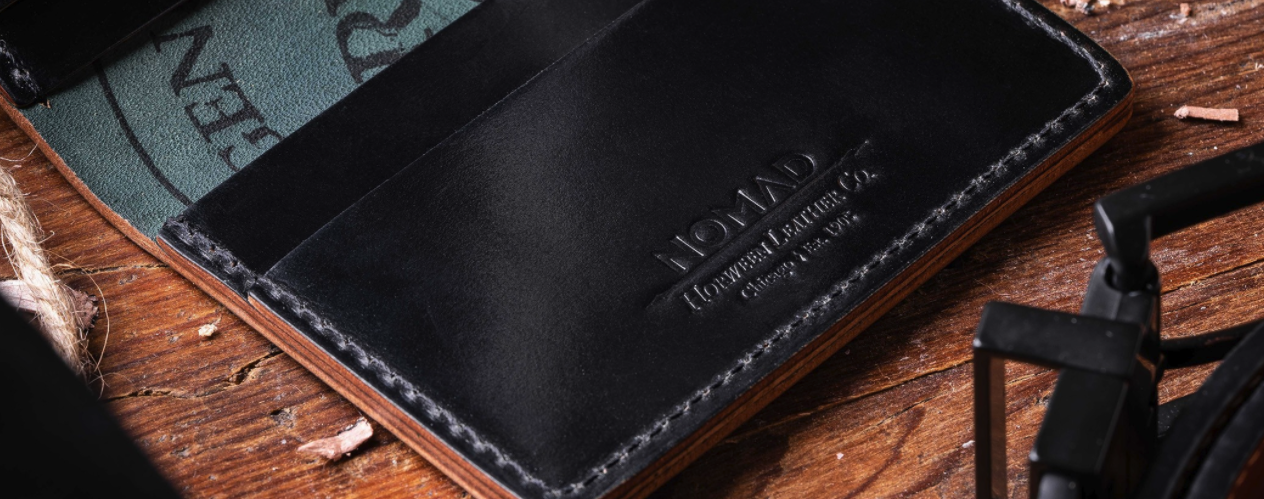 Nomad Shell Cordovan Wallets Celebrate American Craftsmanship and
