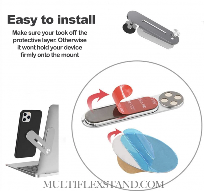 Mutiflexstand Universal Smartphone Mount Gives You the Perfect Spot to Place Your Mobile Device