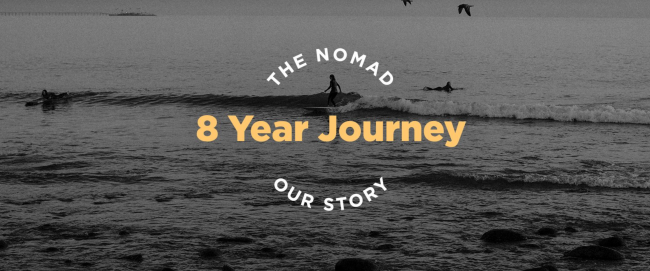 Nomad Marks Eight Successful Years with Their Story and YOUR Discount