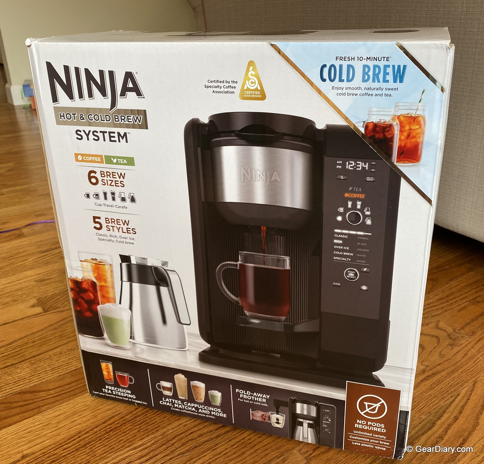 How to use the Ninja Hot & Cold Brewed System's™ Integrated