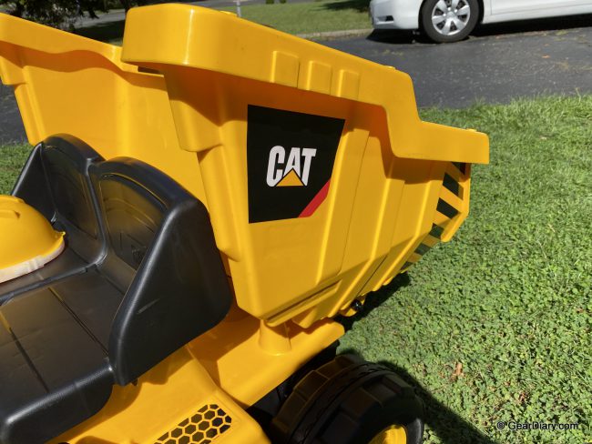 Kid Trax CAT Mining Dump Truck Electric Ride-On Is a Kids' Dream Come True