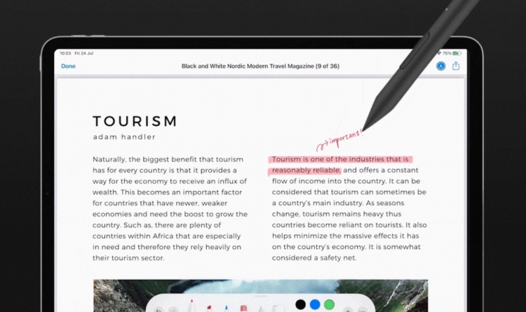 Adonit Note-M Stylus Is Less Than the Apple Pencil and So Much More