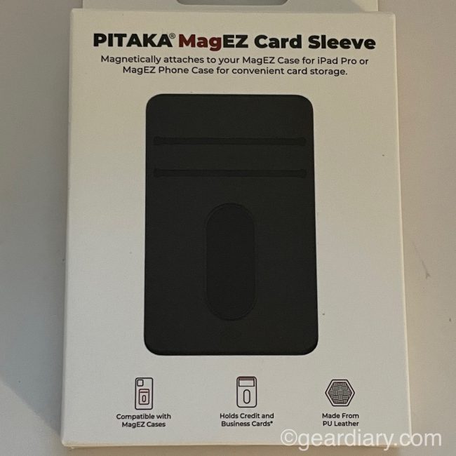 Lighten Your Load with the Pitaka MagEZ Card Sleeve