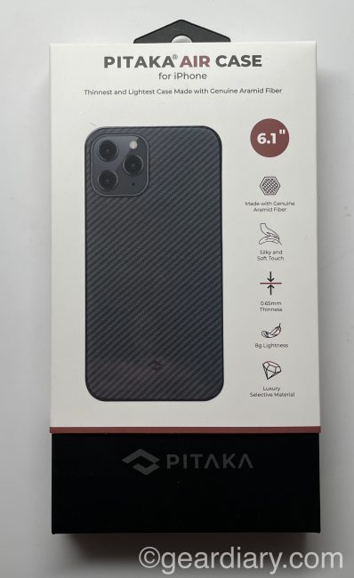 Lose the Weight Not the Protection with the Pitaka Air Case for iPhone 12 Pro