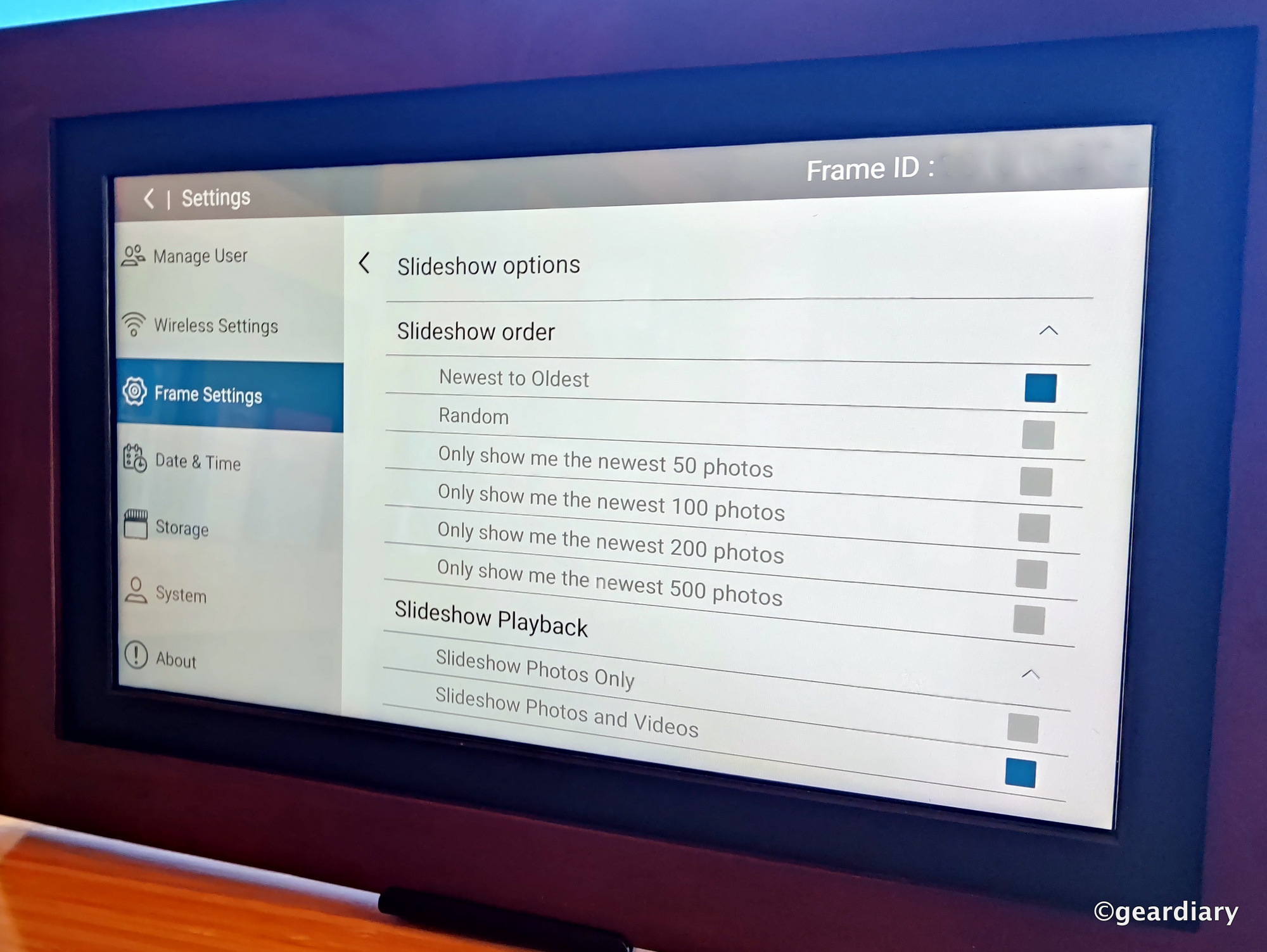 Brookstone PhotoShare Smart Digital Photo Frame Review Easily Share