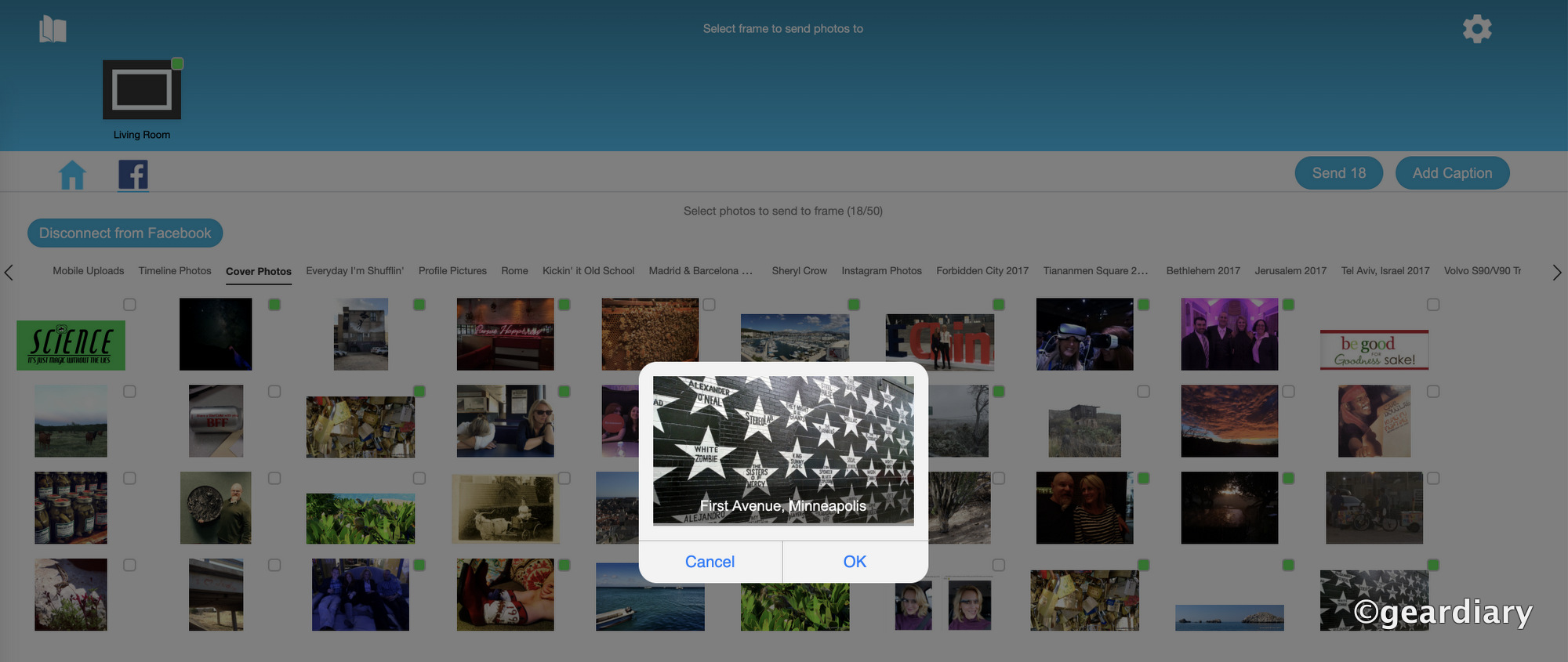 Brookstone PhotoShare Smart Digital Photo Frame Review Easily Share