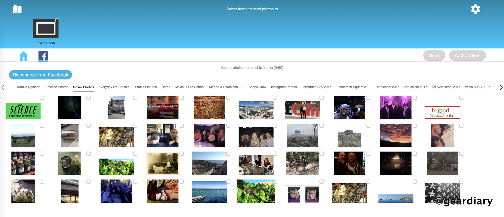 Brookstone PhotoShare Smart Digital Photo Frame Review Easily Share