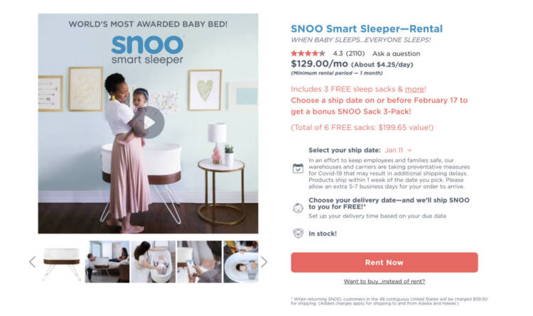 The Happiest Baby SNOO Smart Sleeper Bassinet Review: The Best Six ...