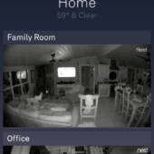 Nest app on smartphone