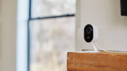Arlo Essential Indoor Camera with Automated Privacy Shield