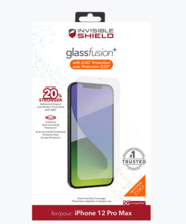 InvisibleShield GlassFusion Screen Protectors
