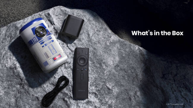 Nebula Capsule II Star Wars R2-D2 Limited Edition Smart Mini Projector