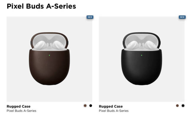 Nomad Rugged Cases for Pixel Buds A-Series