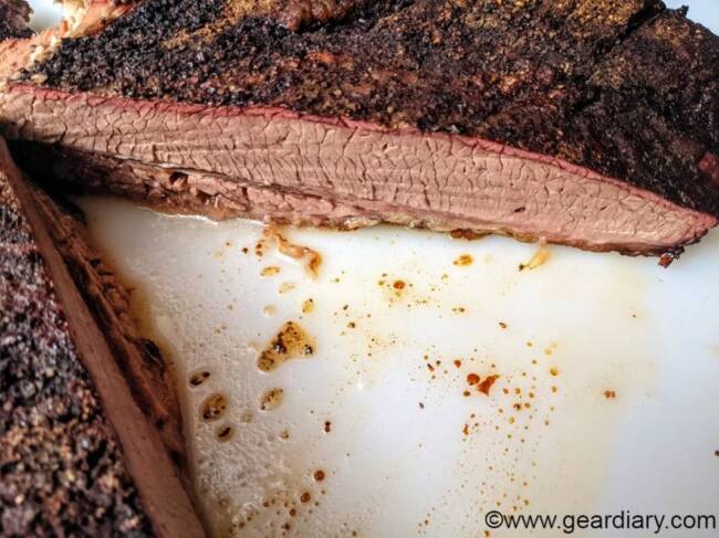 Brisket cooked with FireBoard 2