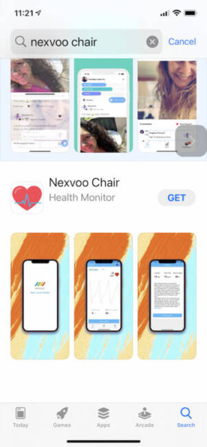 NEXVOO NEXCHAIR app