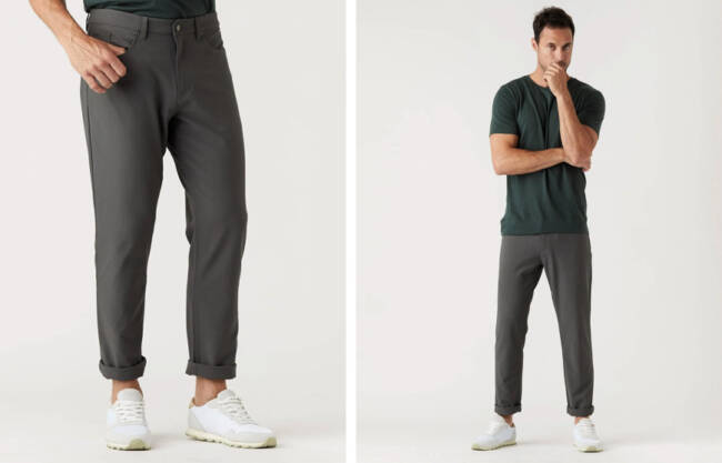 Olivers Apparel Passage Pant on a male model