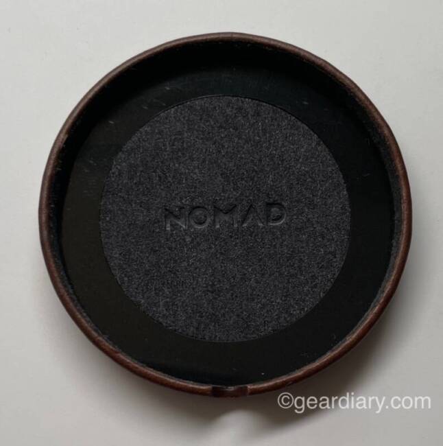 Nomad Leather Cover for MagSafe Charger 