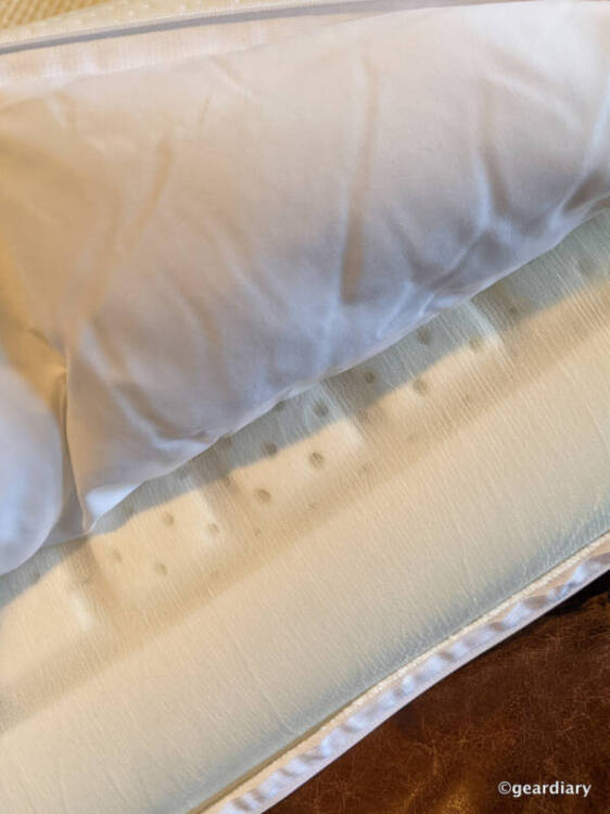 Inside the Sleep Number True Temp Contoured Pillow