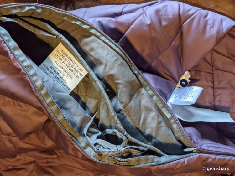 Inside the Sleep Number True Temp Weighted Blanket