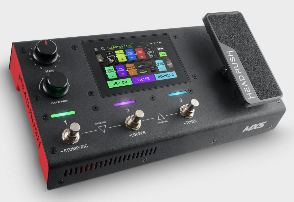HeadRush MX5: A Compact, Easy to Use, and Fully Featured Guitar FX 