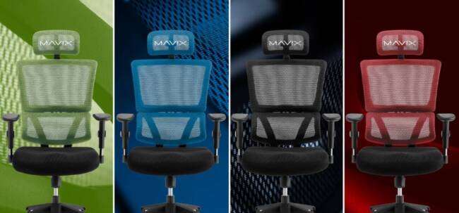 Mavix M4 Gaming Chair color options