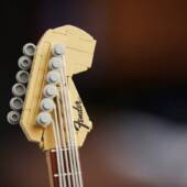 Head of the Fender Stratocaster LEGO Set Guitar
