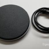 Master & Dynamic MC100 Wireless Charge Pad and charging cable