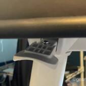 The lever for adjusting the Flexispot Sit2Go 2-in-1 Fitness Chair height