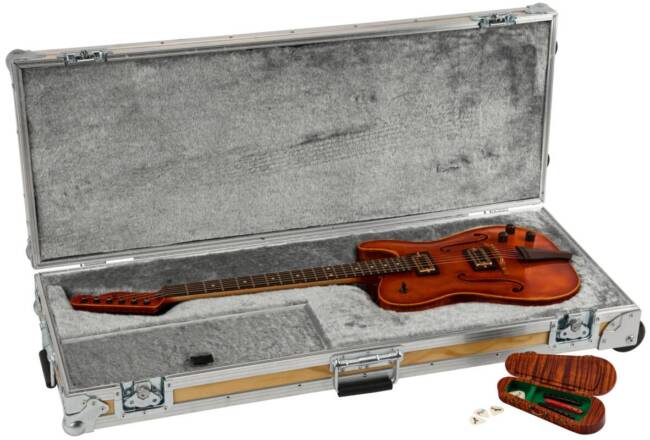 Fender Violinmaster Tele Relic in case. 