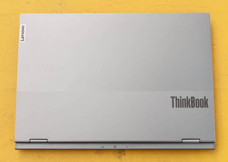 The front of the Lenovo ThinkBook 16p Gen 2.