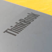 ThinkBook logo on the Lenovo ThinkBook 16p Gen 2.