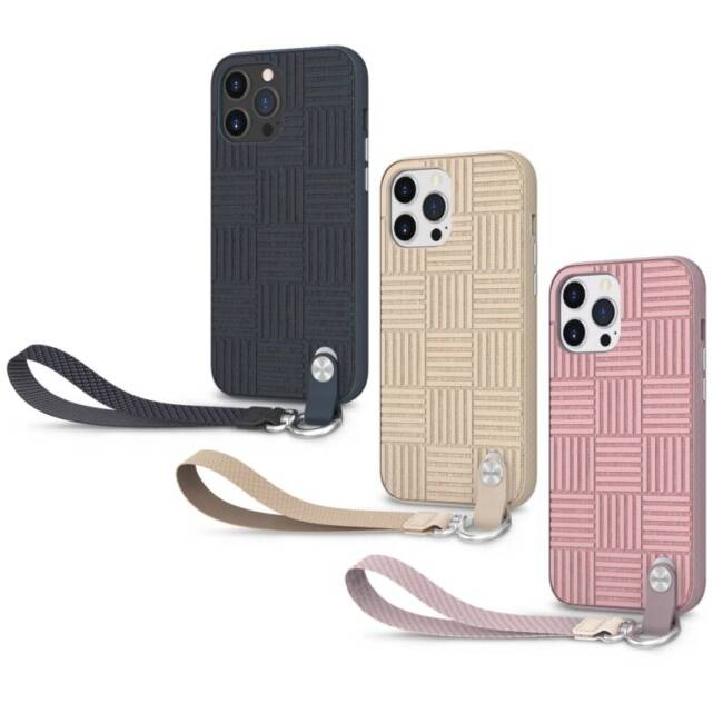 Moshi Altra Slim Hardshell Case with Strap in three colors
