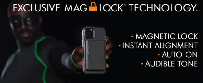 myCharge MAG-LOCK MagSafe Powerbank Mag-Lock technology.