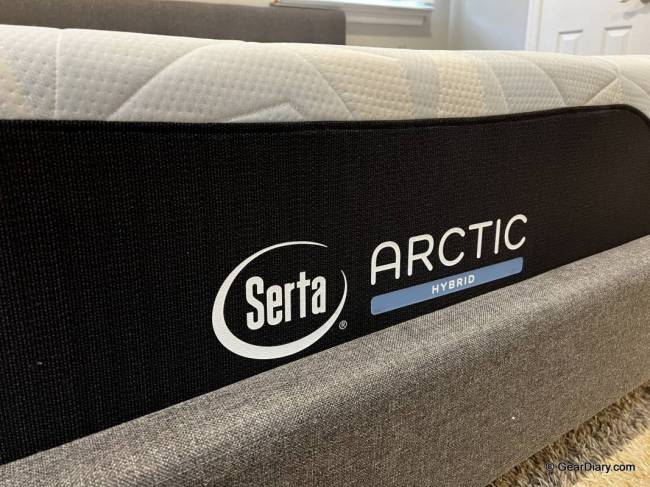 Edge of the Serta Arctic Premier Mattress