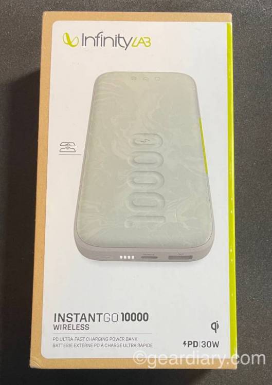 InfinityLab InstantGo 10000 Wireless Power Bank