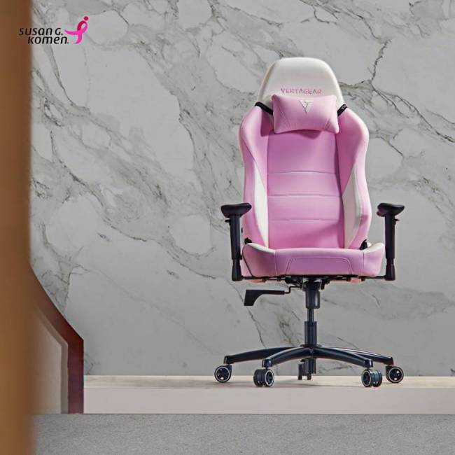 Vertagear x Susan G. Komen - PL1000 Pink Hero Edition Gaming Chair