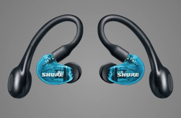 Shure AONIC 215 Gen 2 True Wireless Earphones in blue