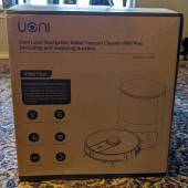 Inner shipping box for the Uoni V980Plus Robot Vacuum Cleaner.