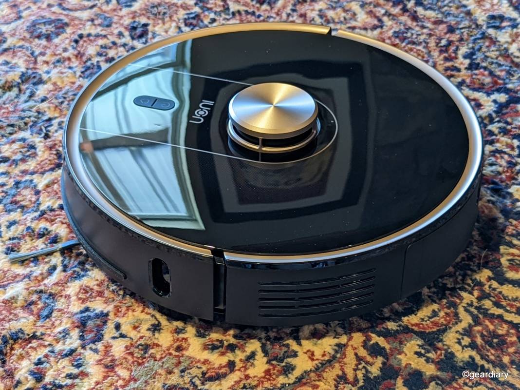 Uoni V980Plus Robot Vacuum Cleaner Review LiDAR Mapping, Powerful