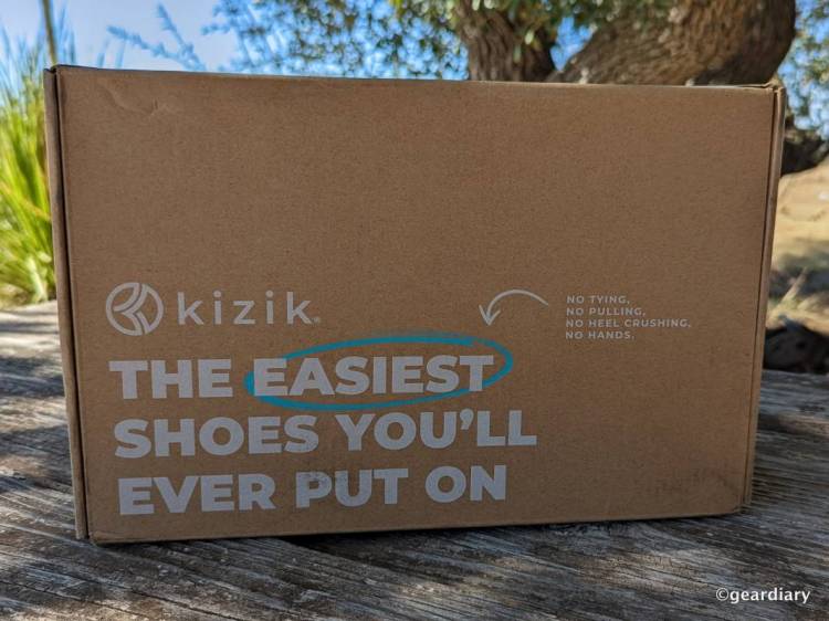 Kizik Shoes Shipping box