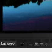 Front input ports on the Lenovo ThinkVision T86