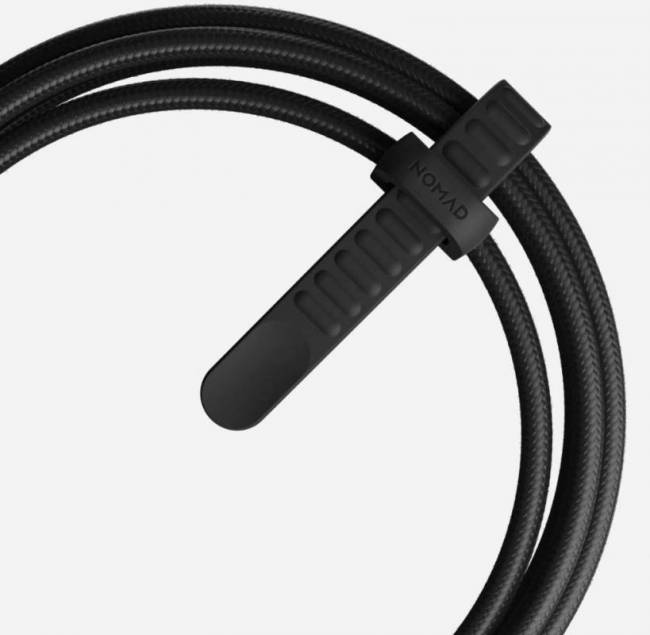 Nomad Sport Cables have a built-in cable tie.