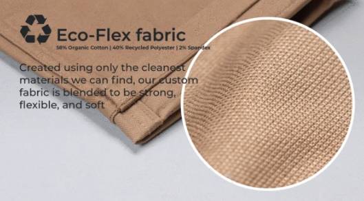 LIVSN Flex Canvas Pants Eco-Flex Fabric