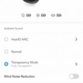 Settings in the Soundcore app