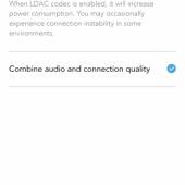 Settings in the Soundcore app