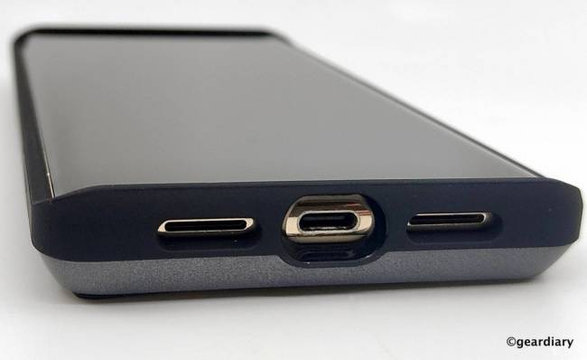 The ports on the bottom of the Vena vCommute case for Pixel 6 Pro