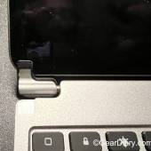 Old hinge method of connecting an iPad to a Brydge keyboard